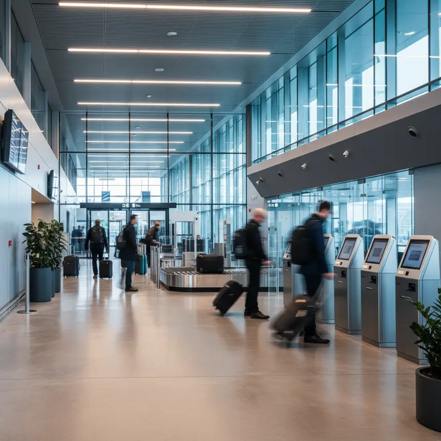국제공항, 출국 수속, 면세점