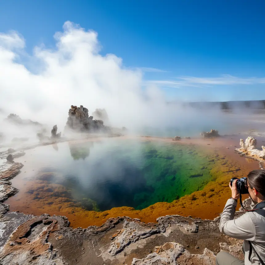 Geothermal hot springs New Zealand