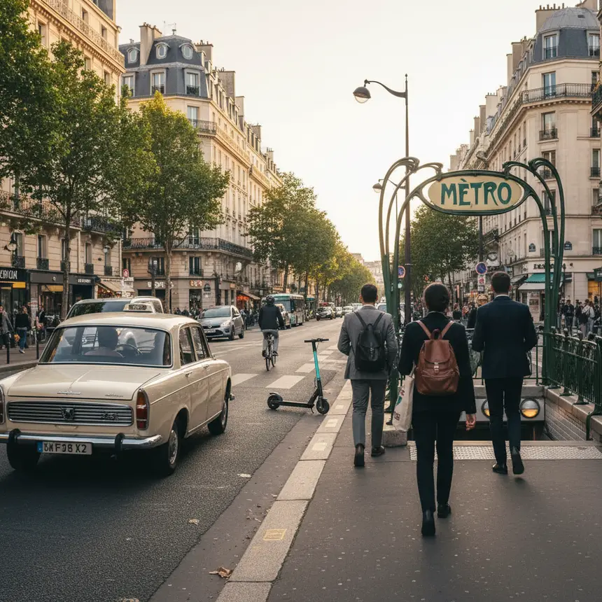 Paris transport accommodation