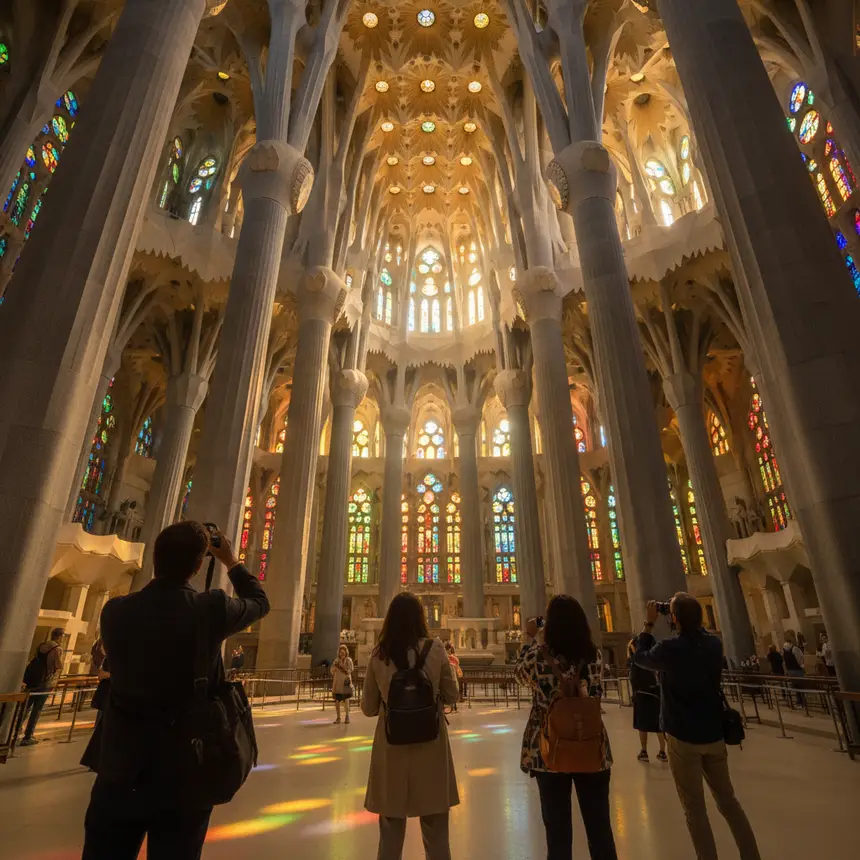 Sagrada Familia interior
