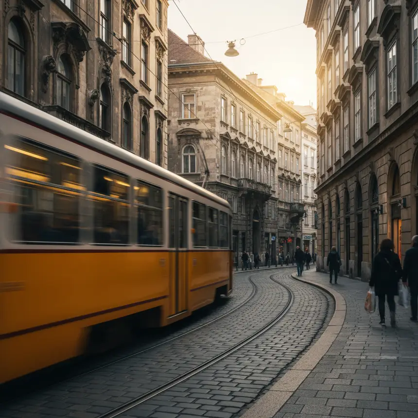 Budapest tram, public transport system