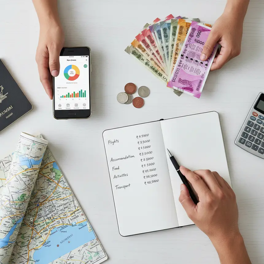 Mumbai travel budget items