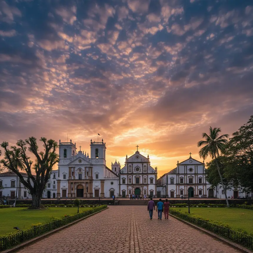 Old Goa historic churches