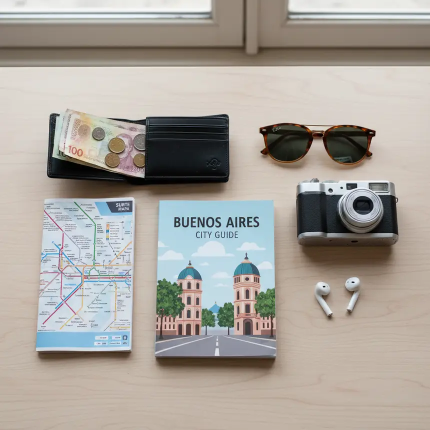 Travel essentials for Buenos Aires trip