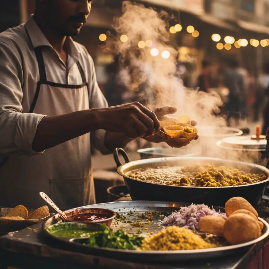 Dhaka Puchka street vendor