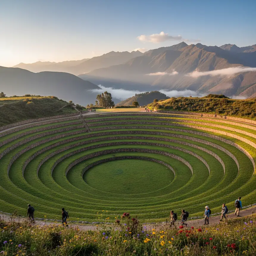 Moray circular terraces