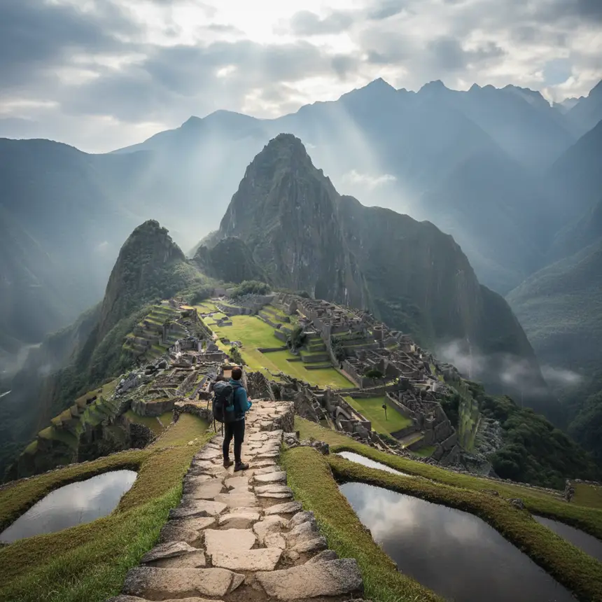 Andean mountain landscape