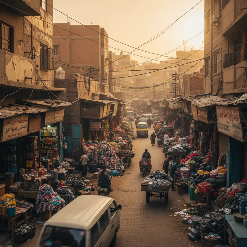 Manshiyat Nasser street scene