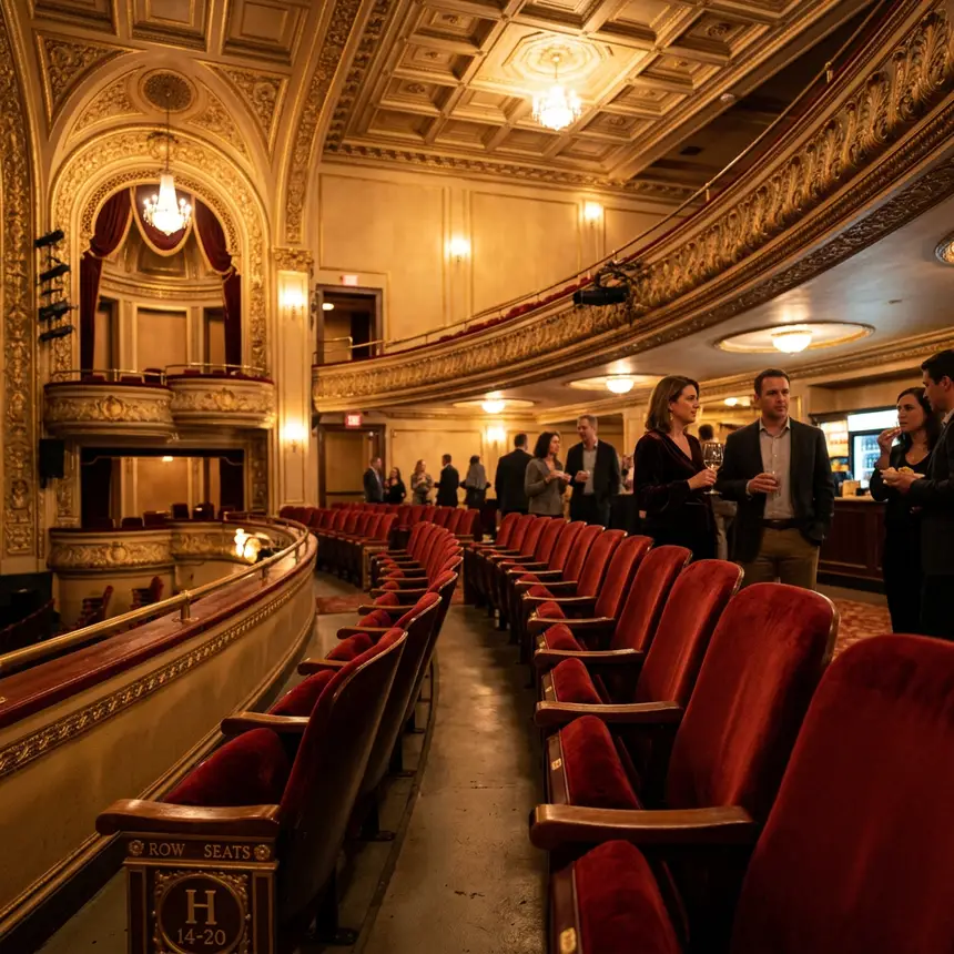 West End theater interior