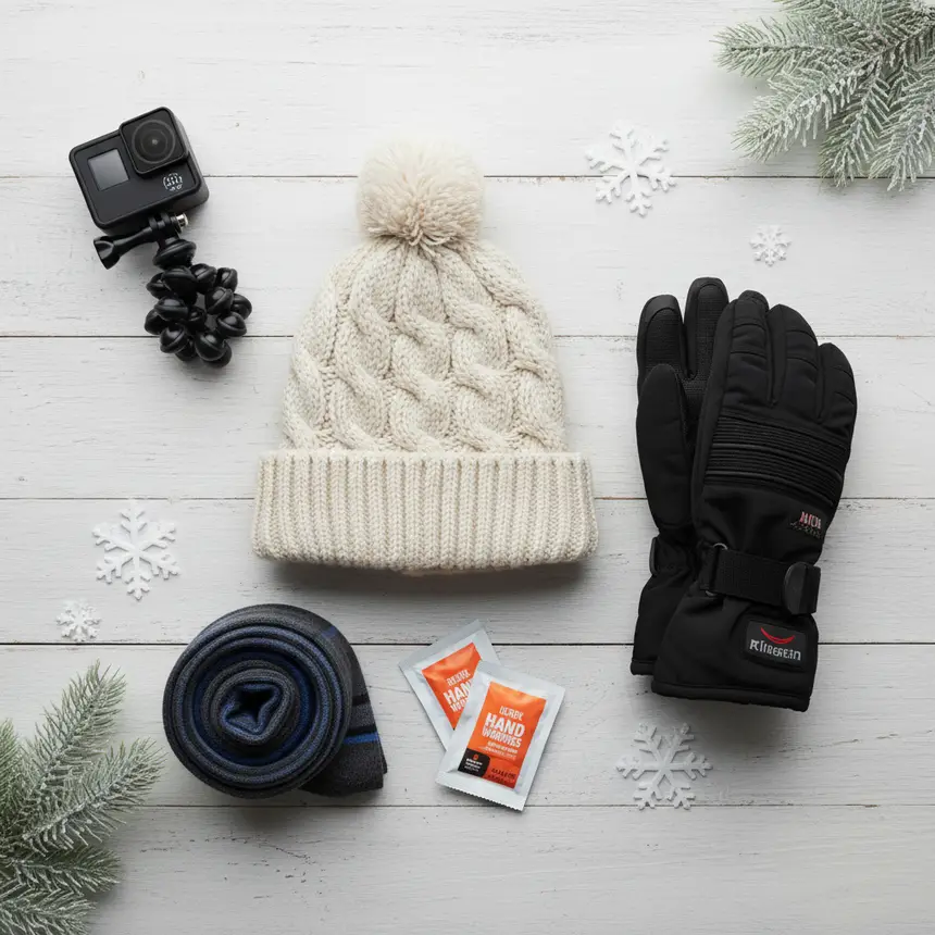 Winter travel essentials