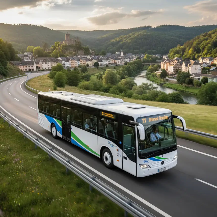 German intercity bus travel