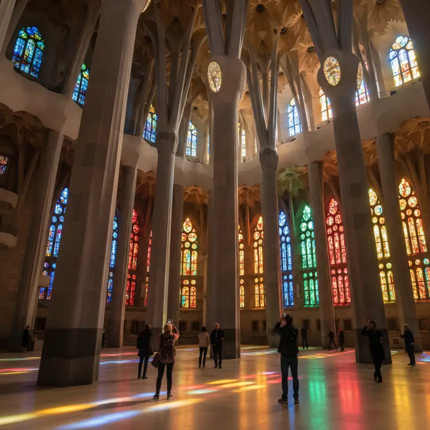 Sagrada Familia interior