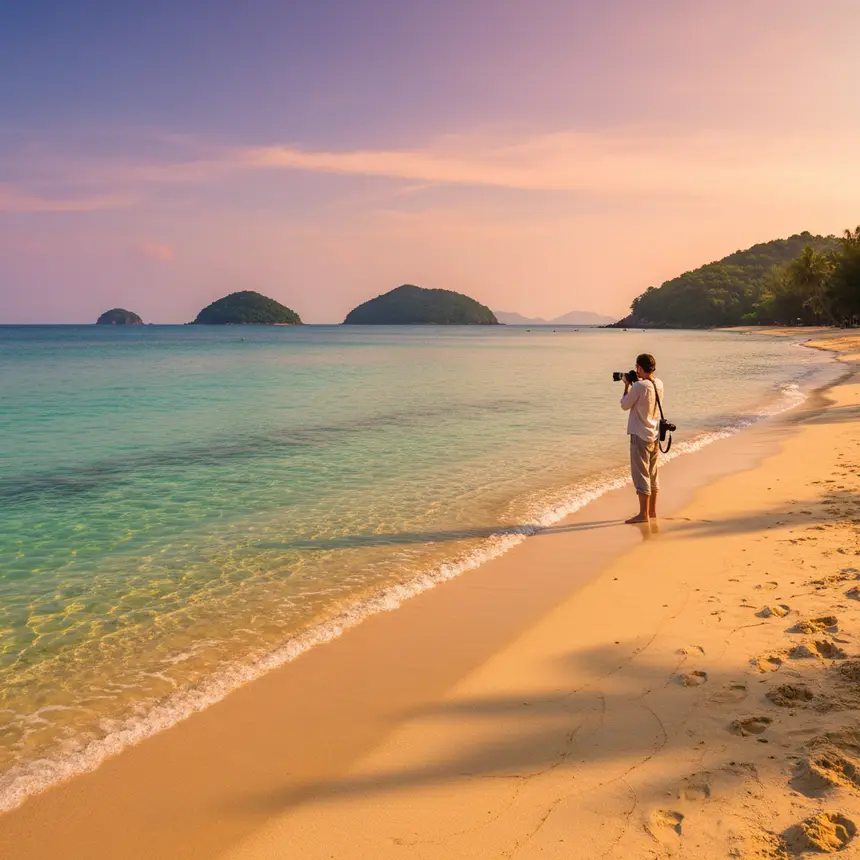Nha Trang beach panorama