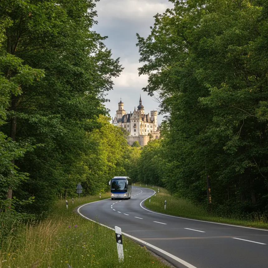 Hluboká Castle road vehicle
