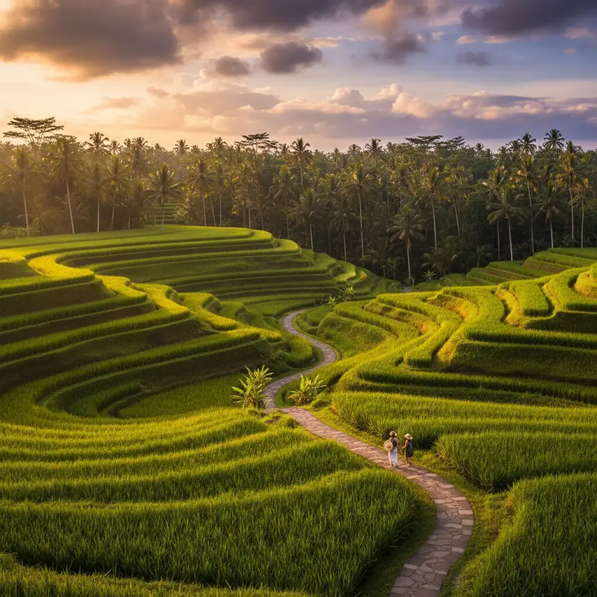 Ubud rice terraces