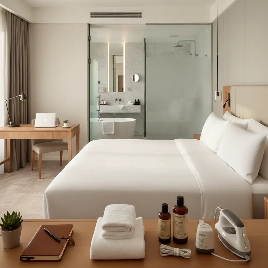 Munich hotel room amenities