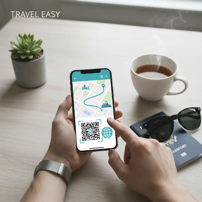 Smartphone eSIM setup