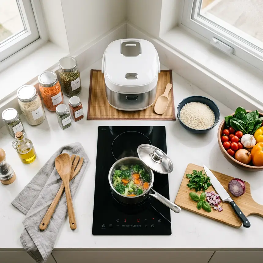 Self-catering kitchen