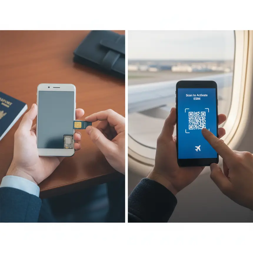 SIM eSIM Comparison