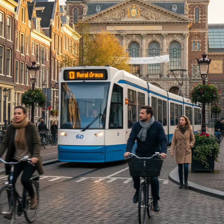 Amsterdam tram