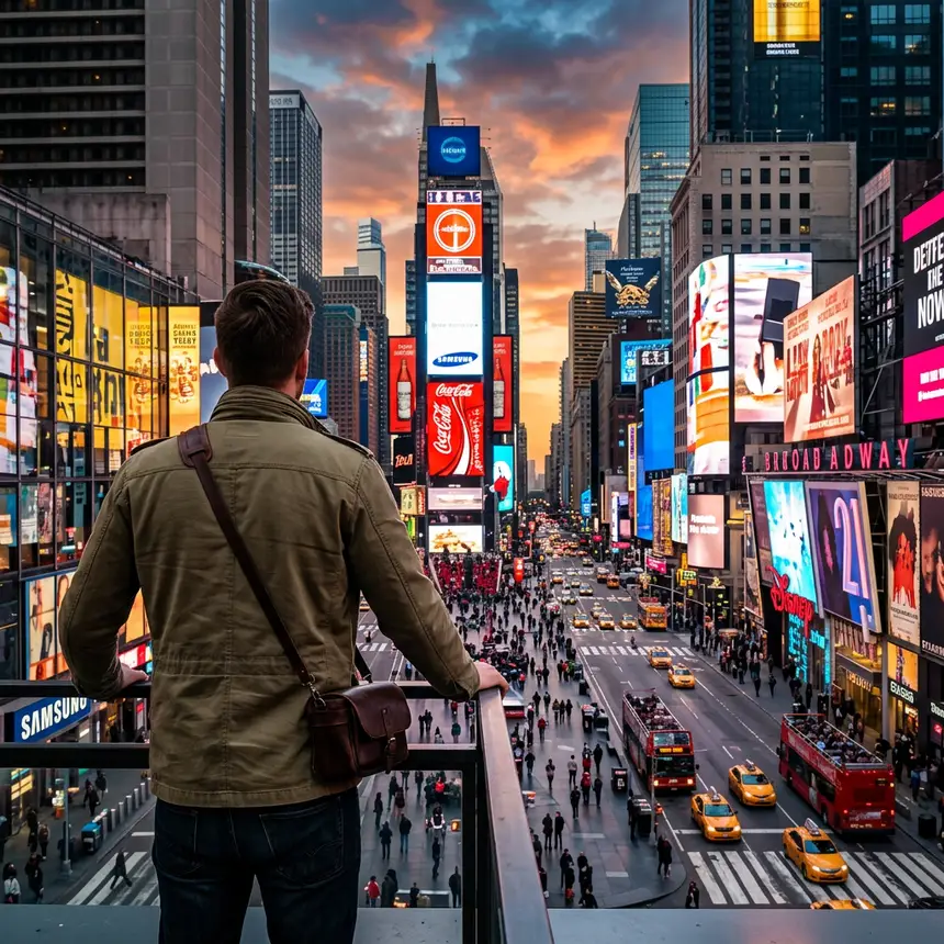 Times Square New York street view