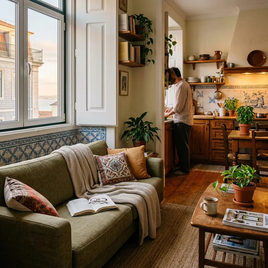 Lisbon shared accommodation interior