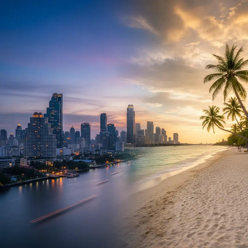 Bangkok Pattaya scenery