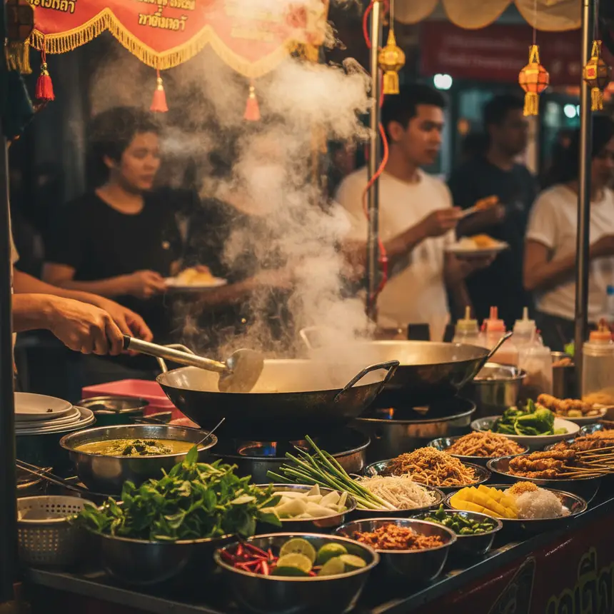 Thai street food