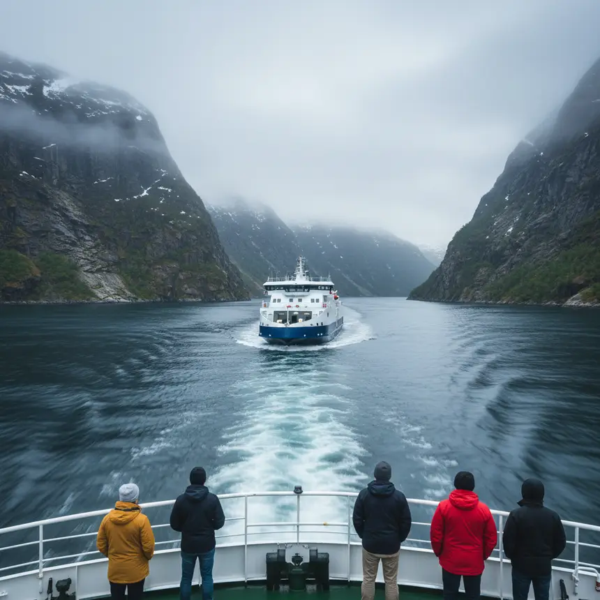 Norway ferry operation