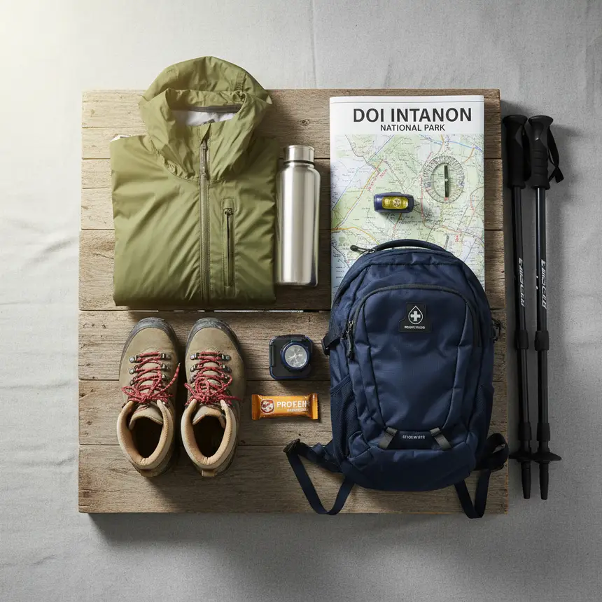 Doi Inthanon trekking essentials