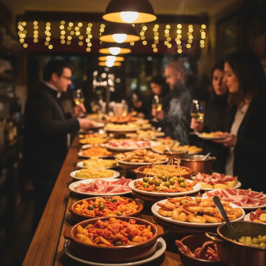 Spanish tapas bar food