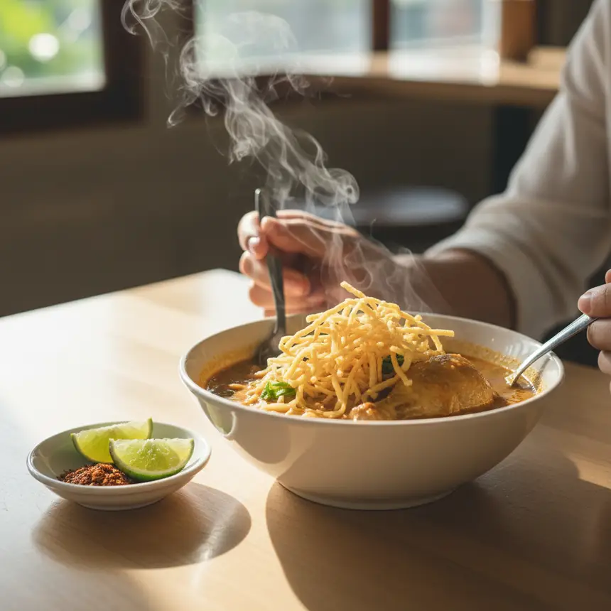 Chiang Mai Khao Soi dish