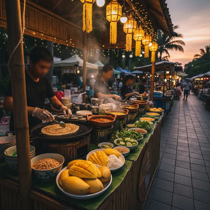 Koh Samui street food stall
